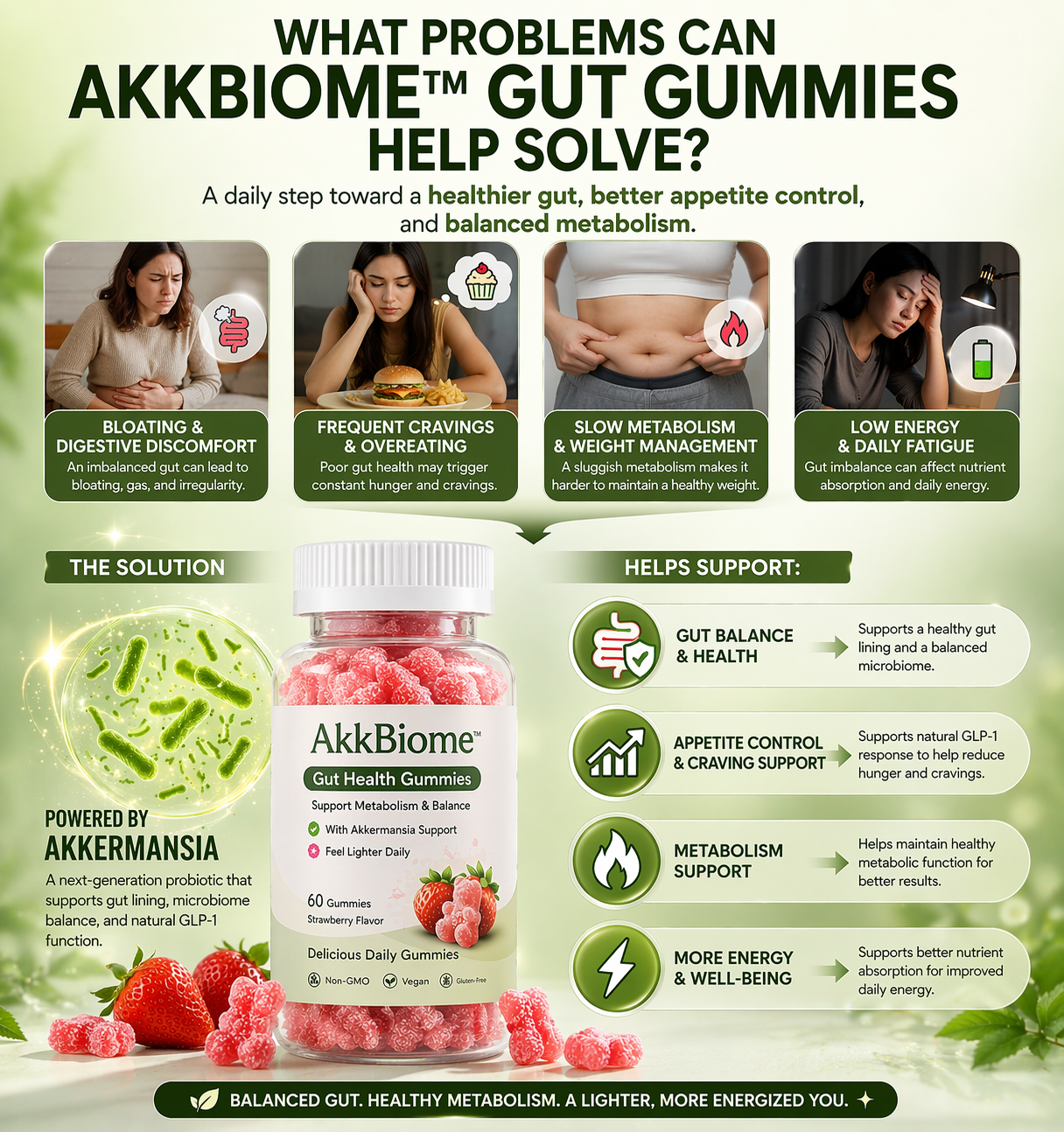 AkkBiome™ Gut Health Gummies AkkBiome™